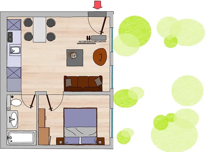 公寓 Zur Alten Konditorei