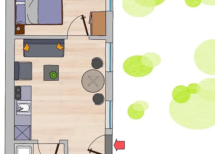 Zur Alten Konditorei 公寓